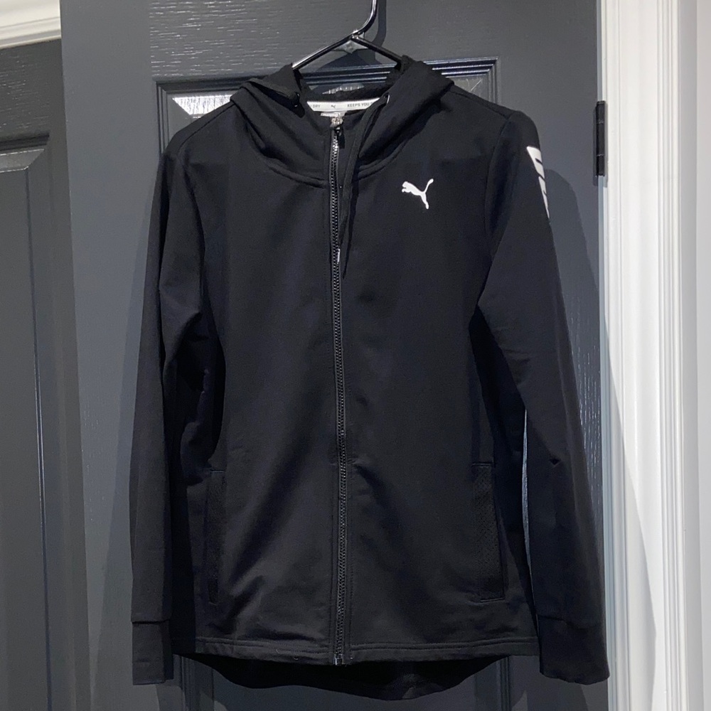 Puma Black Full-Zip Jacket